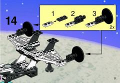 LEGO 6856 instructions page 9 – build guide