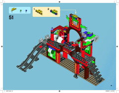 LEGO 6857 instructions page 61 – build guide