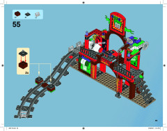 LEGO 6857 instructions page 65 – build guide