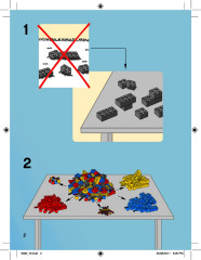 LEGO 6862 instructions page 2 – build guide