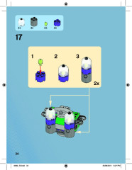 LEGO 6862 instructions page 34 – build guide
