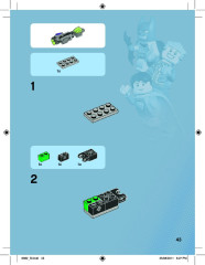 LEGO 6862 instructions page 43 – build guide
