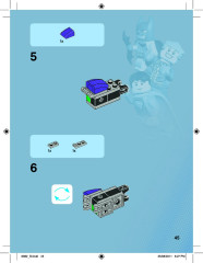 LEGO 6862 instructions page 45 – build guide