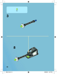 LEGO 6862 instructions page 54 – build guide