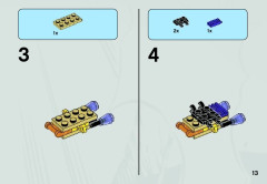 LEGO 6865 instructions page 13 – build guide