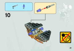 LEGO 6865 instructions page 21 – build guide