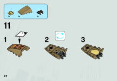 LEGO 6865 instructions page 22 – build guide