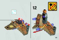 LEGO 6865 instructions page 23 – build guide