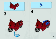 LEGO 6865 instructions page 5 – build guide