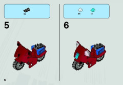 LEGO 6865 instructions page 6 – build guide