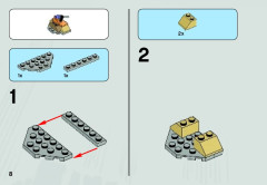 LEGO 6865 instructions page 8 – build guide