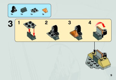 LEGO 6865 instructions page 9 – build guide