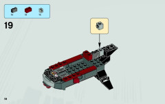 LEGO 6866 instructions page 18 – build guide
