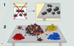 LEGO 6866 instructions page 2 – build guide