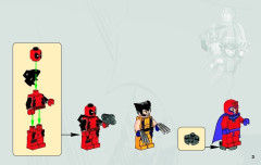 LEGO 6866 instructions page 3 – build guide