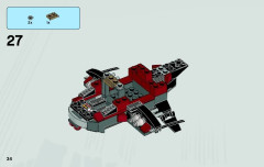 LEGO 6866 instructions page 34 – build guide