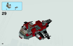 LEGO 6866 instructions page 36 – build guide