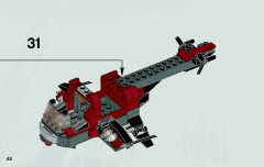 LEGO 6866 instructions page 42 – build guide