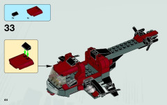 LEGO 6866 instructions page 44 – build guide