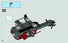 LEGO 6866 instructions page 46 – build guide