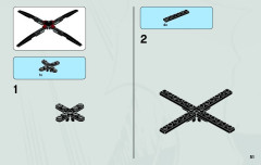 LEGO 6866 instructions page 51 – build guide