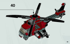 LEGO 6866 instructions page 55 – build guide