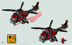 LEGO 6866 instructions page 56 – build guide