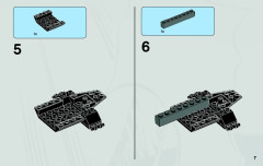 LEGO 6866 instructions page 7 – build guide