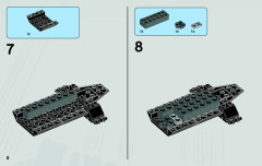 LEGO 6866 instructions page 8 – build guide