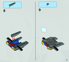LEGO 6868 instructions page 13 – build guide