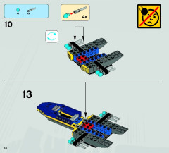 LEGO 6868 instructions page 14 – build guide