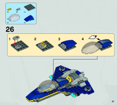 LEGO 6868 instructions page 27 – build guide