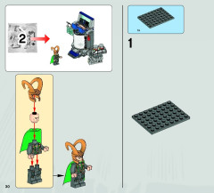 LEGO 6868 instructions page 30 – build guide