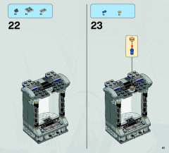 LEGO 6868 instructions page 41 – build guide