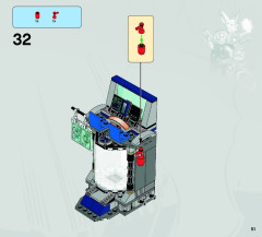 LEGO 6868 instructions page 51 – build guide