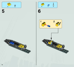LEGO 6868 instructions page 6 – build guide