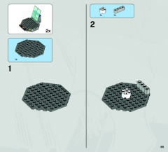 LEGO 6868 instructions page 65 – build guide