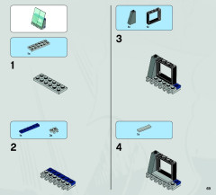 LEGO 6868 instructions page 69 – build guide