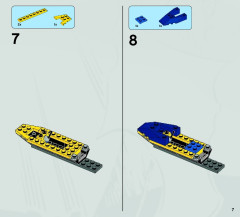 LEGO 6868 instructions page 7 – build guide