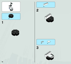 LEGO 6868 instructions page 74 – build guide