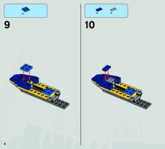LEGO 6868 instructions page 8 – build guide