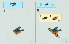 LEGO 6869 instructions page 13 – build guide