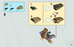 LEGO 6869 instructions page 15 – build guide