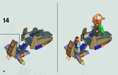 LEGO 6869 instructions page 16 – build guide