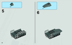 LEGO 6869 instructions page 6 – build guide