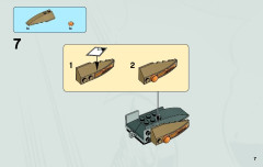 LEGO 6869 instructions page 7 – build guide