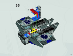 LEGO 6869 instructions page 47 – build guide