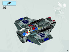 LEGO 6869 instructions page 9 – build guide