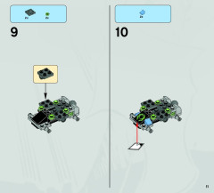LEGO 6873 instructions page 11 – build guide