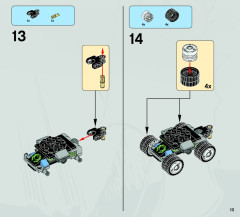 LEGO 6873 instructions page 13 – build guide